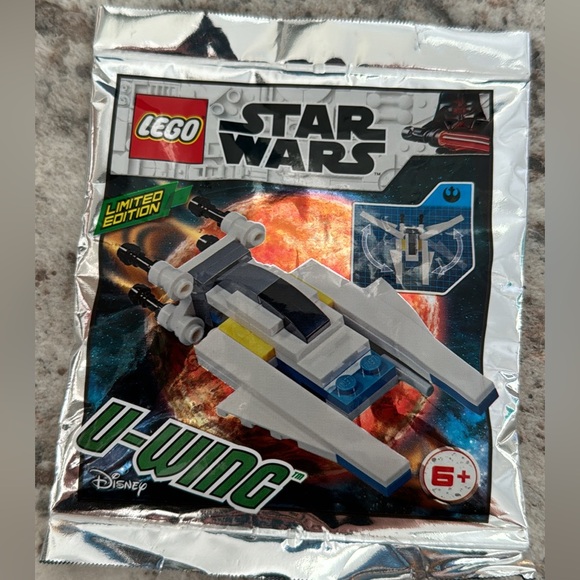 SOLD * NEW! STAR WARS LEGO Foil Bag / U-Wing - Picture 1 of 2
